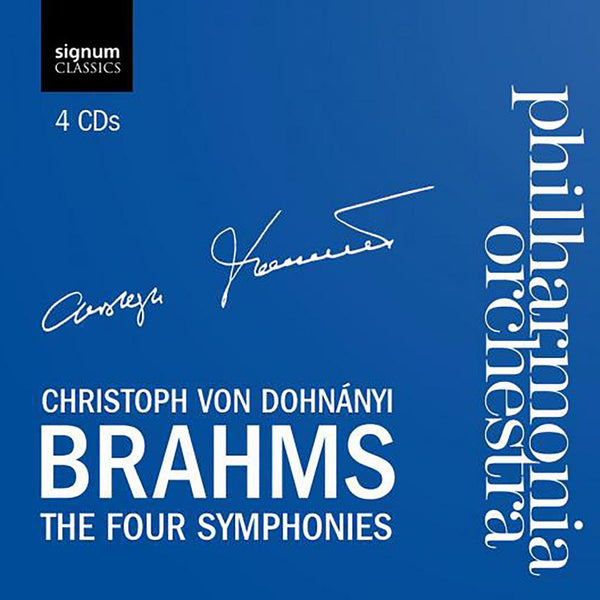 Brahms: The Four Symphonies Box Set